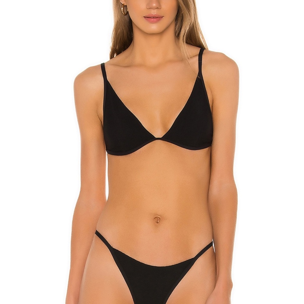 L*SPACE Black Bikini Set